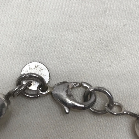 Tiffany & Co hardware sterling silver ball bracelet - Picture 4 of 10